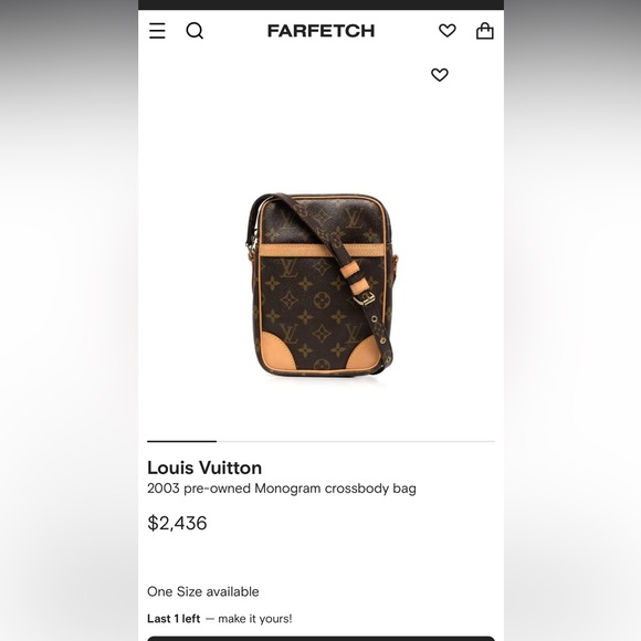 Authentic LV Danube Vintage Sling Bag - Picture 17 of 17